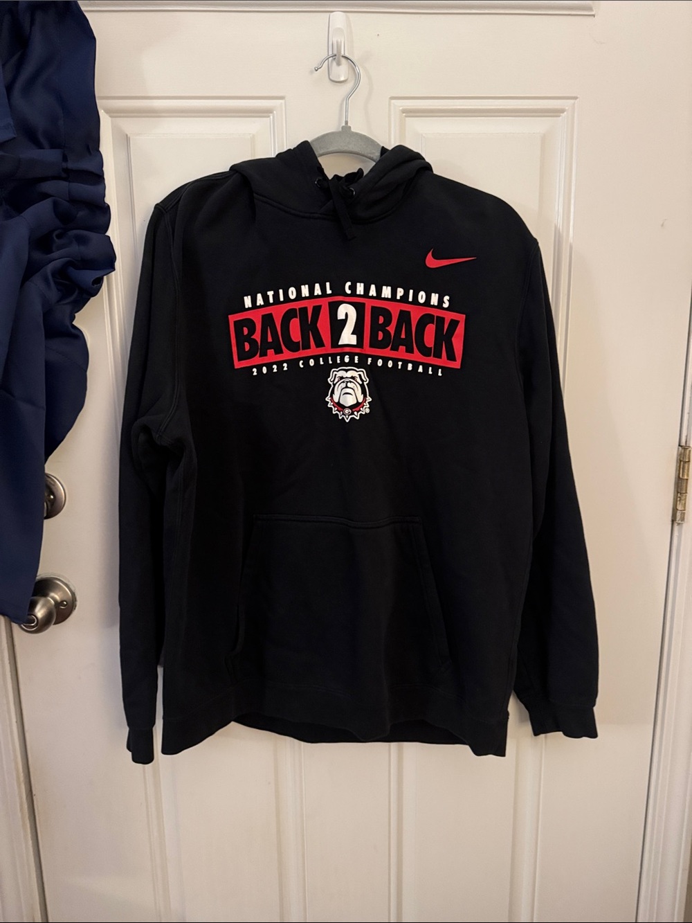 Men’s Black Georgia Bulldogs Hoodie